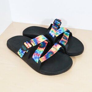 Chaco Men's Chillos Slide Sandals Tie Dye | 10